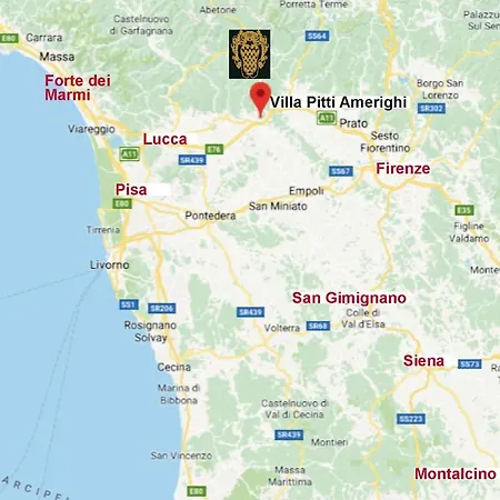 Pitti Amerighi - Residenza D'epoca فندق مبيت وإفطار بييفي أنييفولي